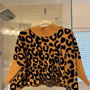 Kerisma Aja Bozoma Neck Sweater - Camel & Black